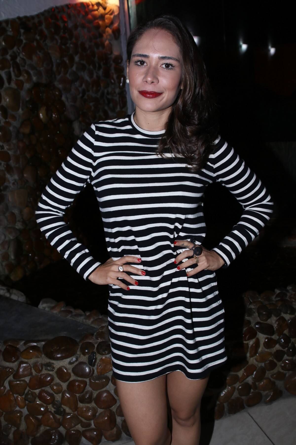 Jakeline Leal, do BBB12, marcou presença