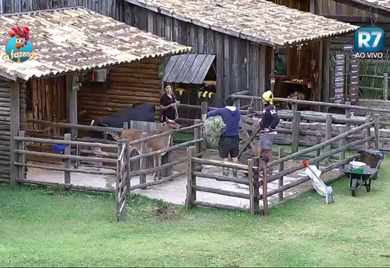 — Vai potranca!

+ Assista ao vídeo: "Não sei o que é lavar uma calcinha", conta Mara Maravilha
+ Mara Maravilha afirma que "seu brilho incomoda"
+ Li Martins pega uma faca e diz: "Se meu marido estiver assistindo já devo estar com uns 20 chifres"
+ Veridiana esquece de usar o microfone e quase leva punição
+ Vida de casados? Ana Paula corta as unhas dos pés de Thiago em prova de amor
+ Marcelo sugere farra para peões: “Vamos fazer a festa do edredom”
+ Transformação! Veja o novo visual de Douglas Sampaio e Luka
+ Peões aproveitam o pôr do sol para conversar 
+ Thiago questiona se Ana Paula o deixaria ter amantes: "Apimenta a relação"
