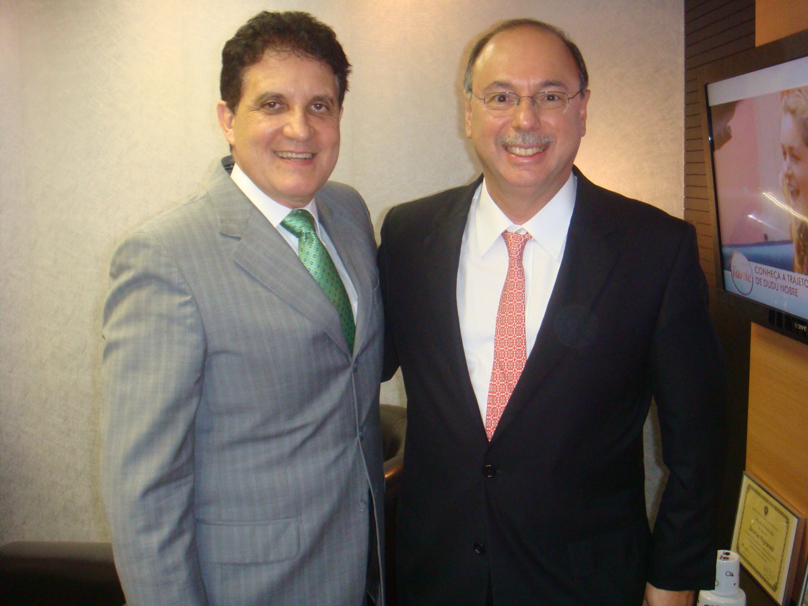 O diretor nacional de relações institucionais, Zacarias Pagnanelli, recebeu o juiz de direito da Vara da Infância e Juventude do Fórum de Santo Amaro, Iasin Issa Ahmed