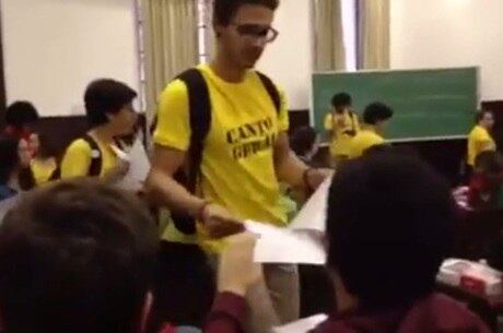 Segundo a SSP, alunos passaram em todas as aulas da manhã