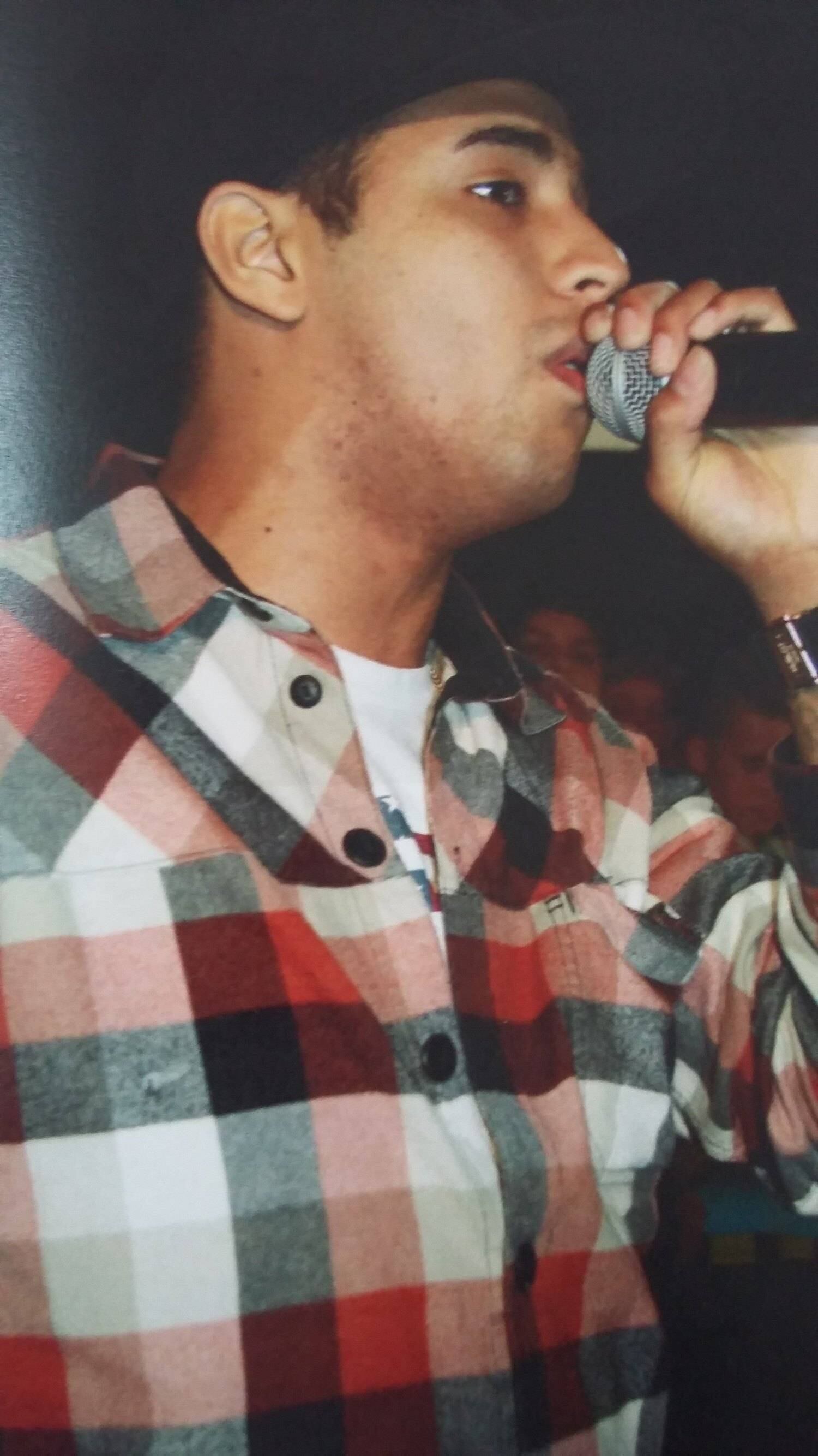 Foto tirada pouco antes do assassinato