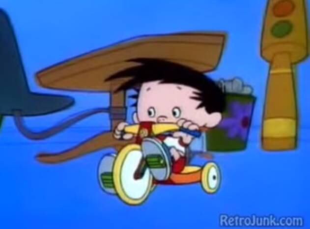 Quem não se lembra de "O Fantástico Mundo de
Bob"? Bobby Generic era aquele menininho com uma imaginação gigante e que
sempre questionava seus pais, Howie e Martha, sobre suas dúvidas. O elenco
contava também com o tio Ted, aquele cara gordinho com camisas coloridas, o
irmão Derek e a irmã Kelly. É impossível esquecer de Roger, o cachorro de
estimação da família. Ele era o melhor amigo de Bobby e sempre fugia quando via
a coleira de passeio. O desenho foi ao ar entre 1990 e 1998  
