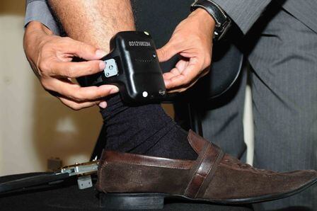 Tornozeleira eletrônica