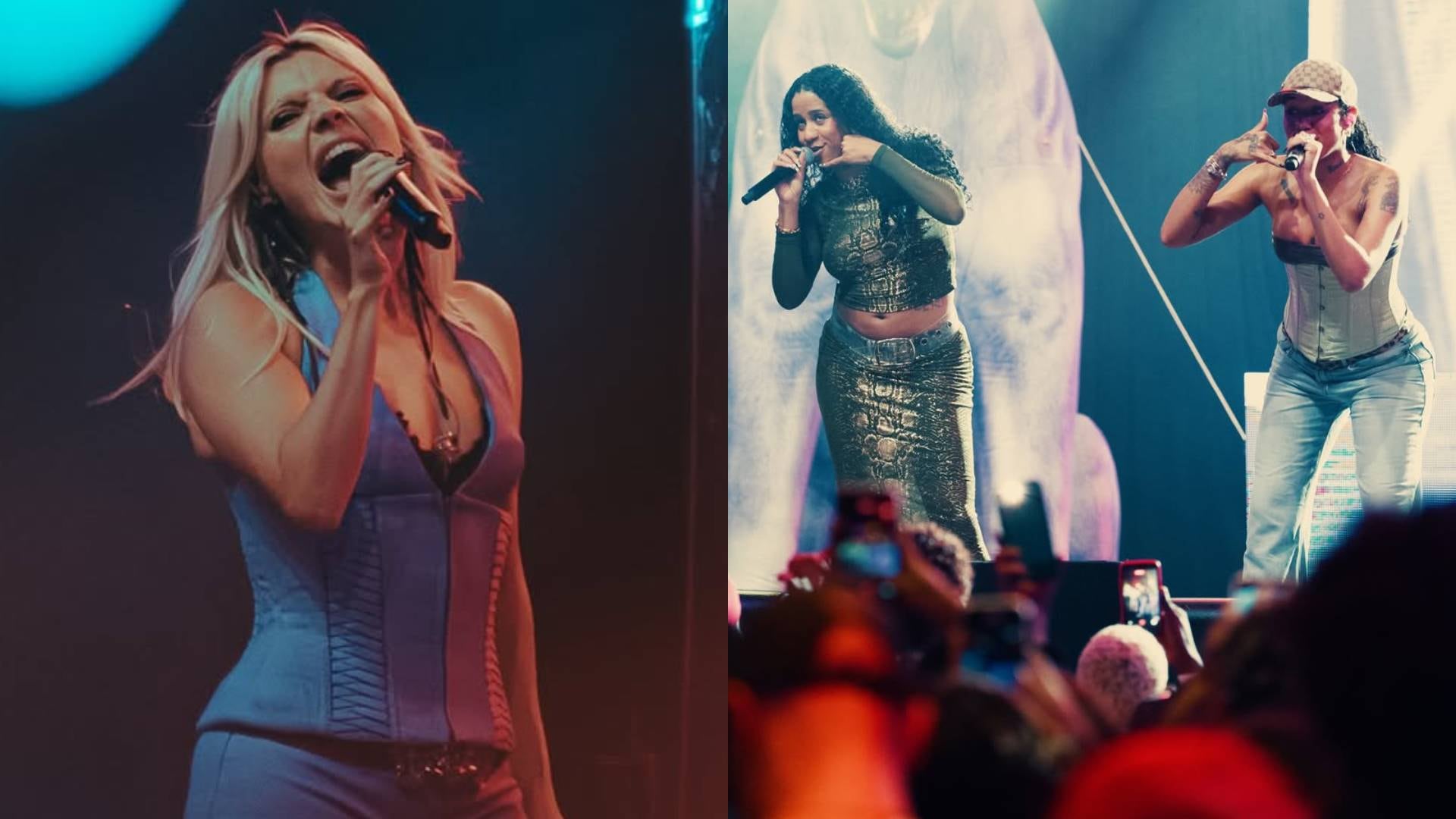 Duda Beat e a dupla Tasha & Tracie no She Rocks