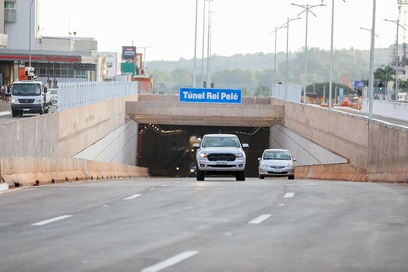 Túnel Rei Pelé, Trânsito em Brasília, manutenção, limpeza de vias