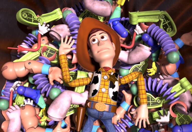 O garoto disse não saber como o boneco se perdeu, mas garante que Woody pertence a ele 