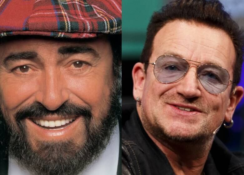 Em 2002, os irlandeses do U2 gravaram Miss Sarajevo com Luciano Pavarotti