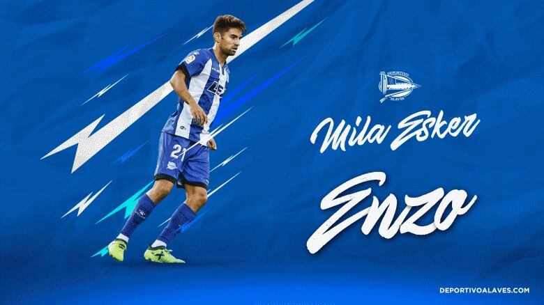 Enzo Zidane, filho do técnico do Real Madrid, Zinedine Zidane, que jogará na Suíça