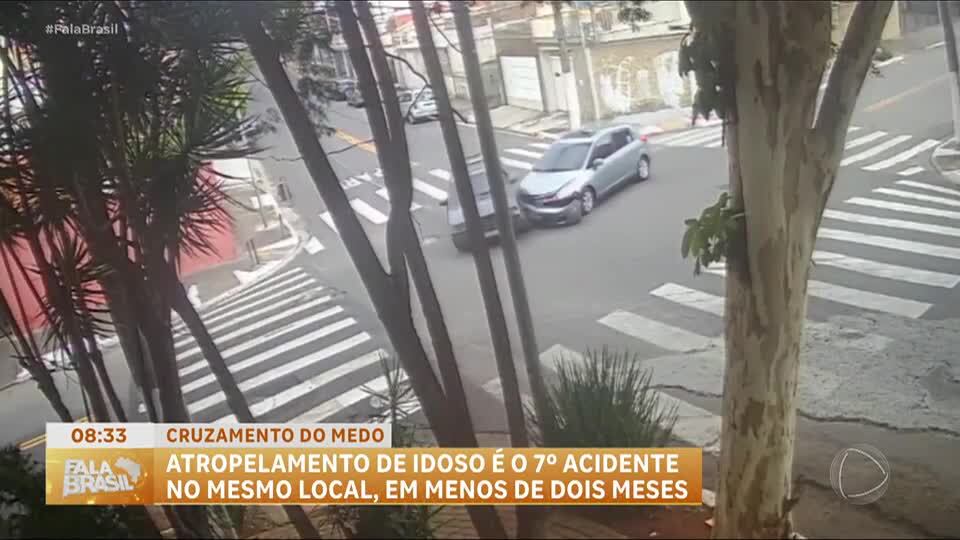 Cruzamento perigoso em São Paulo registra sete acidente em menos de dois meses