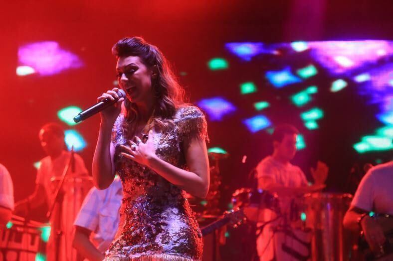 Vina conversou com o público