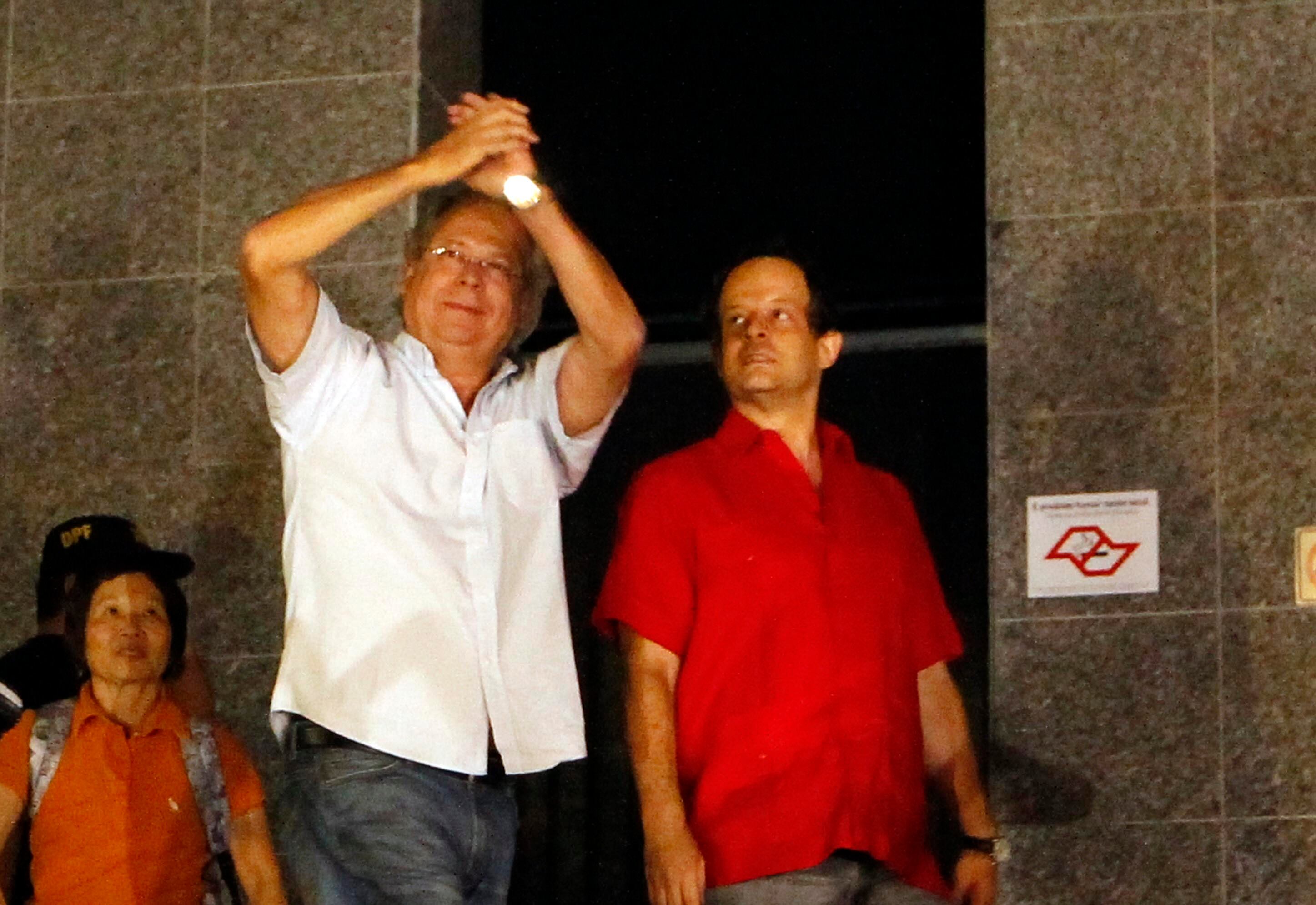 O ex-ministro José Dirceu está detido desde novembro