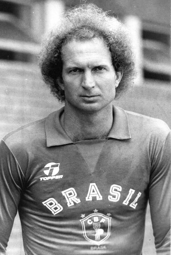 O goleiro da Seleção era Carlos. O camisa um jogou por Ponte Preta, Corinthians e Palmeiras