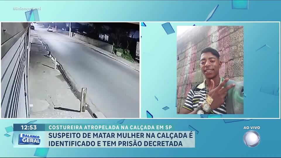 Suspeito de atropelar e matar costureira em São Paulo é identificado e tem pedido de prisão emitido