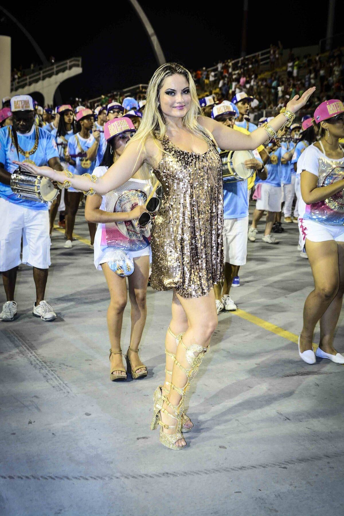 E é a mais veterana no cargo no Carnaval de São Paulo