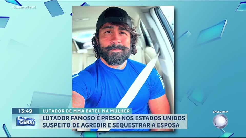 Lutador famoso é preso nos Estados Unidos suspeito de agredir e sequestrar a esposa