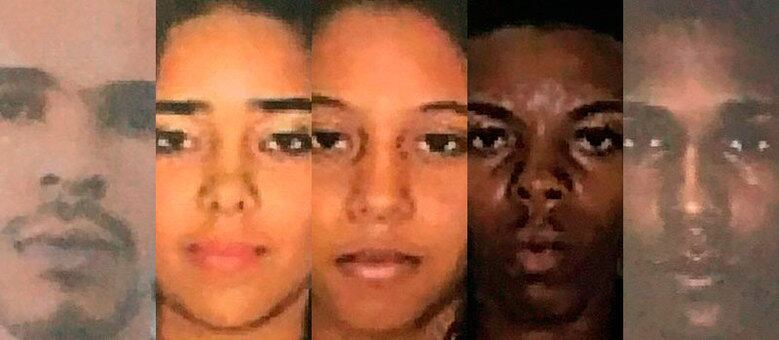 O quinteto é procurado por participação direta na comercialização de drogas
