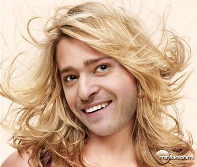 Justin Timberlake: virou mulher e meiga