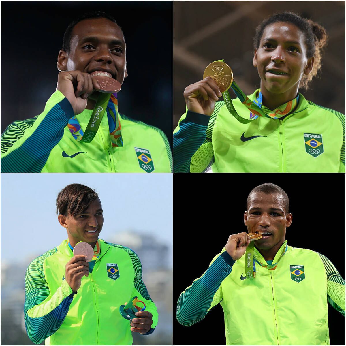A Rio 2016 entrou para a história. Atletas pouco ou nada badalados, longe do status de “riquinhos do esporte”, conquistaram as medalhas mais suadas, apesar de, talvez, menos comemoradas. Pessoas de origem humilde foram a personificação de quem vive no dia a dia a falta de infraestrutura fora das raias, tatames e ringues. Veja quem orgulhou o Brasil