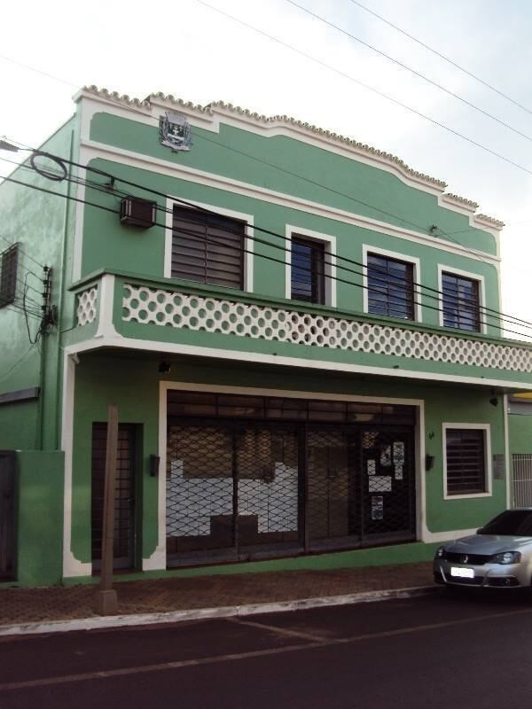 Prefeitura Águas de Santa Bárbara antes do incêndio