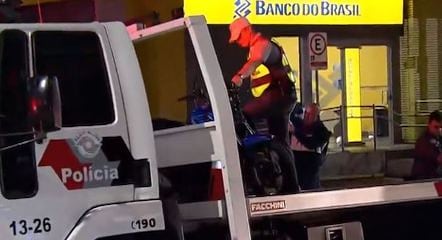 Policiais trabalharam na ocorrência