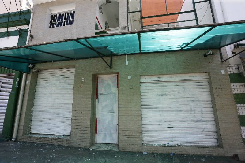 Fachada da sede da Mancha Verde desativada