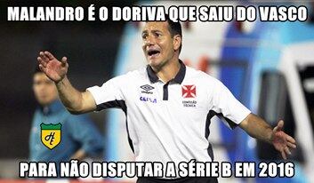 Doriva foi malandro e já pulou do barco