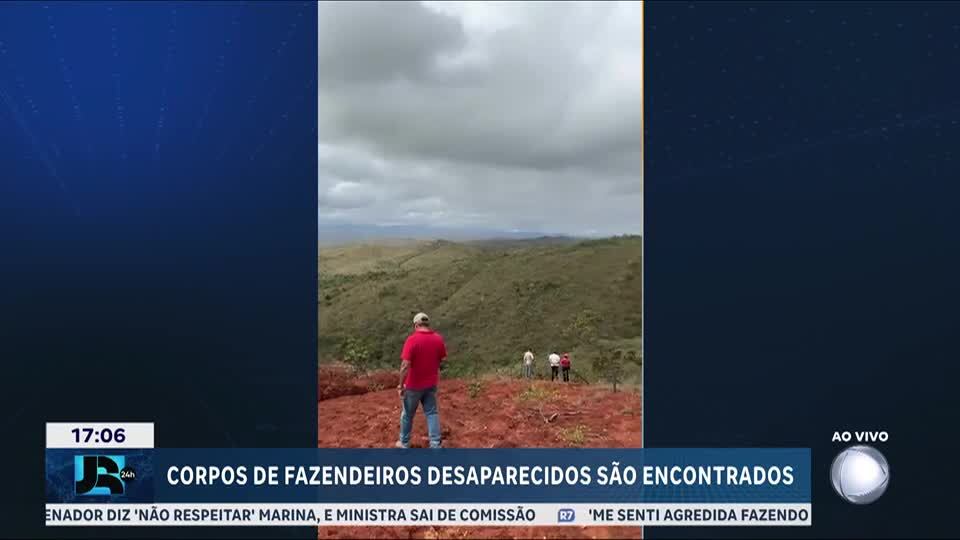 Corpos de fazendeiros desaparecidos são encontrados em Baldim (MG)
