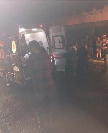 Oito pessoas que trabalhavam no evento tiveram ferimentos leves