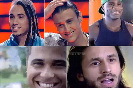 Bruno, Israel, Flávio, Victor e Júnior