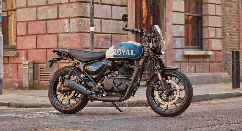 Royal Enfield Hunter 350 preserva o visual vintage