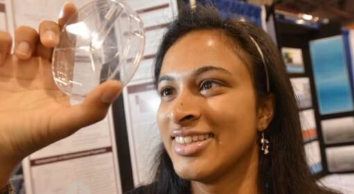 O projeto também ajudou a estudante a focar no interesse dela por nanotecnologia