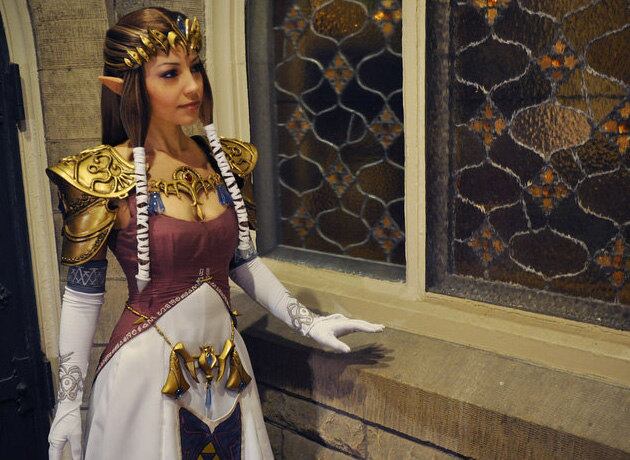 A Princesa Zelda que dá nome a série The Legend of Zeld
