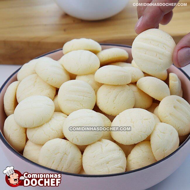 Bolachinha de Maizena com Leite Condensado
