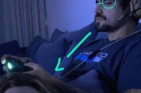 Caio 'quebra internet' em foto com Grazi