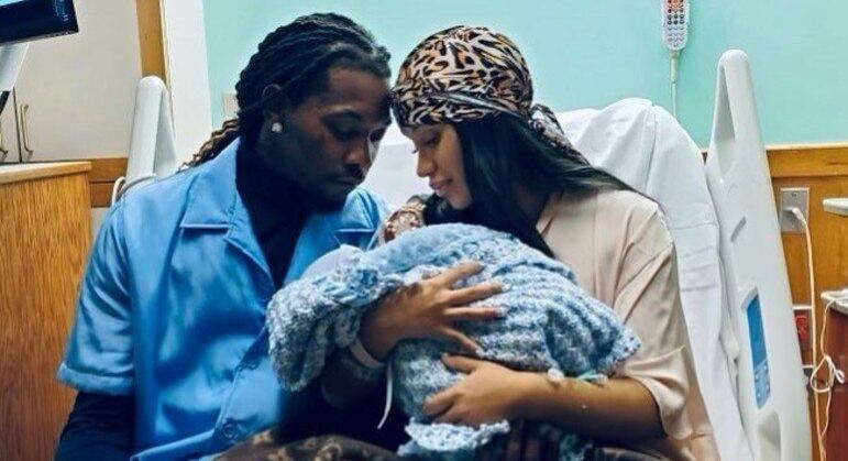 Cardi B deu à luz ao segundo filho com o rapper Offset