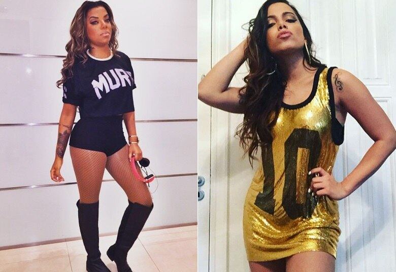 Estilo
Ludmilla tem um estilo mais urban, despojada e moleca, enquanto Anitta é fashionista assumida e adora roupas coloridas, curtinhas e justas, com um lado mais sensual. Se bem que Lud também arrasa quando usa figurinos ousados. Fato é que ambas tem estilos próprios e arrasam nas produções. Ai, que difícil! Mais um empate!