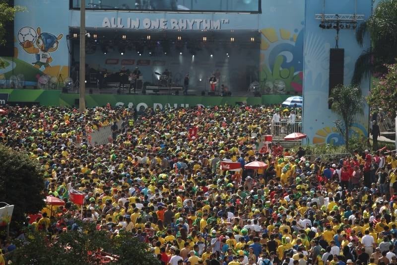 Policiamento foi reforçado na região; 1.600 PMs estavam no evento