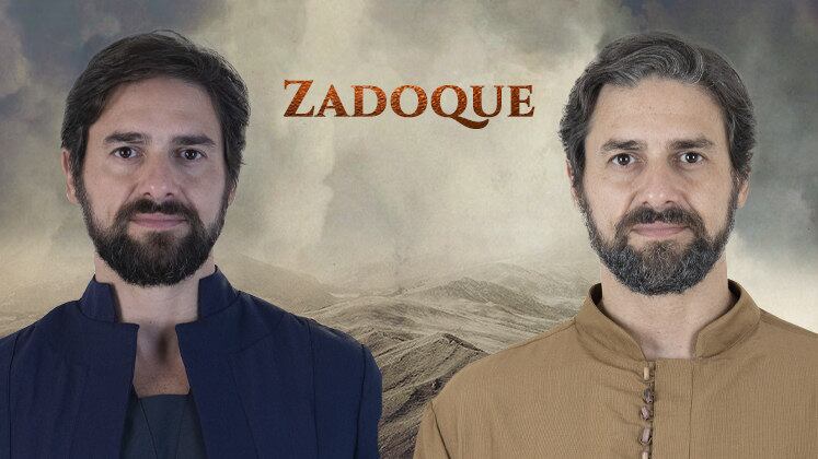 Zadoque é levita e sacerdote do tabernáculo em Gibeão. Na oitava temporada, A Consequência, o personagem de Danilo Sacramento irá receber a missão mais importante de seu sacerdócio, quando Davi (Cirillo Luna/Petrônio Gontijo) toma uma decisão ousada