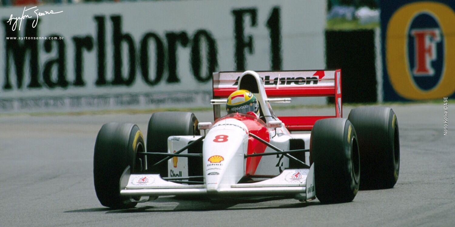 Ayrton Senna em 1993
