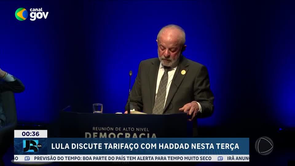 Lula recebe Haddad para discutir crise das taxas impostas pelos Estados Unidos