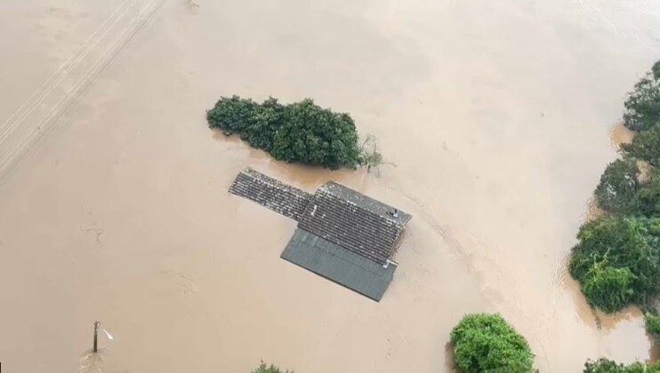 Instabilidade na região é potencializada por uma frente fria