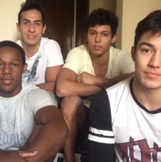 Atletas pediram desculpas ao colega ofendido