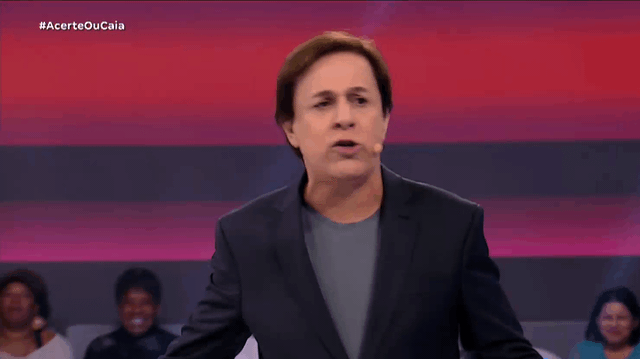 Reprodução em GIF - Duelo dos pais: Edy e Duda Nagle enfrentam primeiro desafio da competição (01:14)