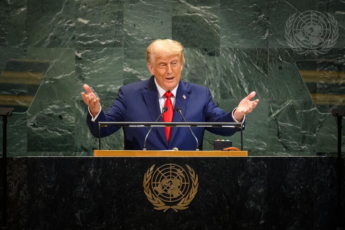 Donald Trump na ONU