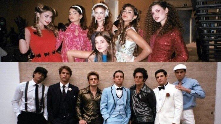 Intérprete de Arthur, Hall Mendes abriu o álbum de fotos e publicou vários cliques com os atores da série. "Que saudade que eu estou dessas pessoas", escreveu