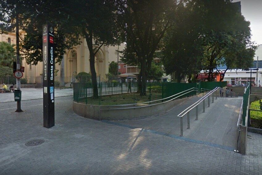 Problema aconteceu na estação Santa Cecília do Metrô