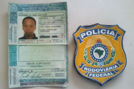 Documento falso apreendido