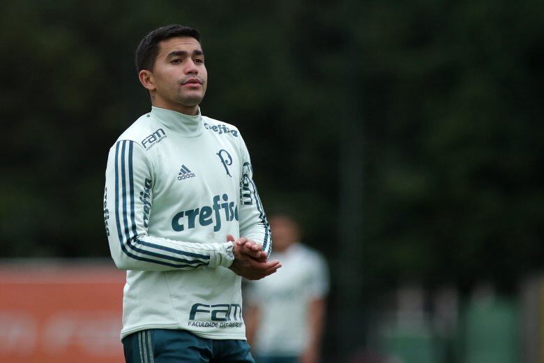 Atacante Dudu sofreu lesão na panturrilha esquerda ainda em 31 de maio e foi desfalque do Palmeiras no Brasileirão