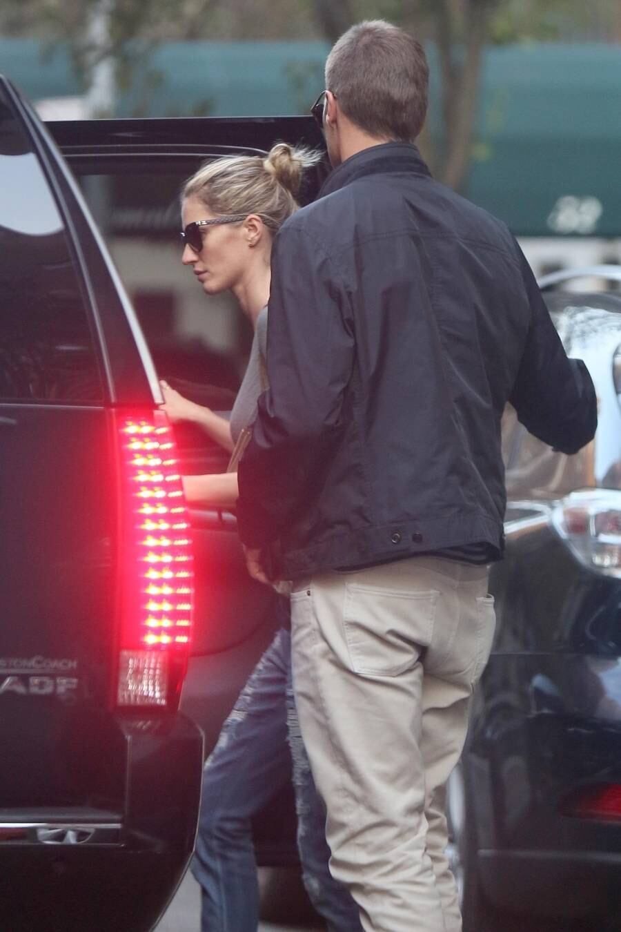 Gisele e Tom voltaram a circular juntos