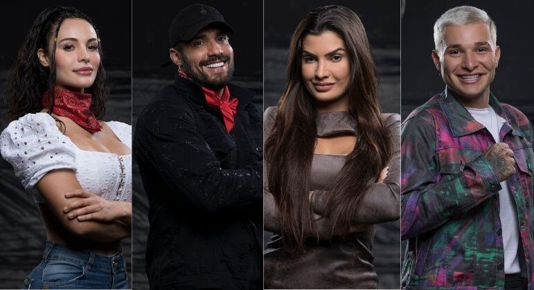 Aline, Bil, Marina e MC Gui estão na primeira Roça Especial